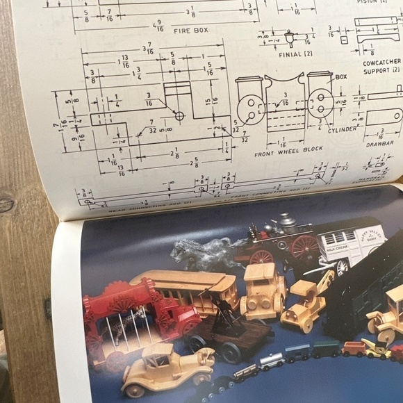 Vintage‎ Woodcrafting Heritage Toys Book Leroy Marlow Rare First Edition - Picture 3 of 9